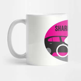 Share the Road - Female Cyclist Mug